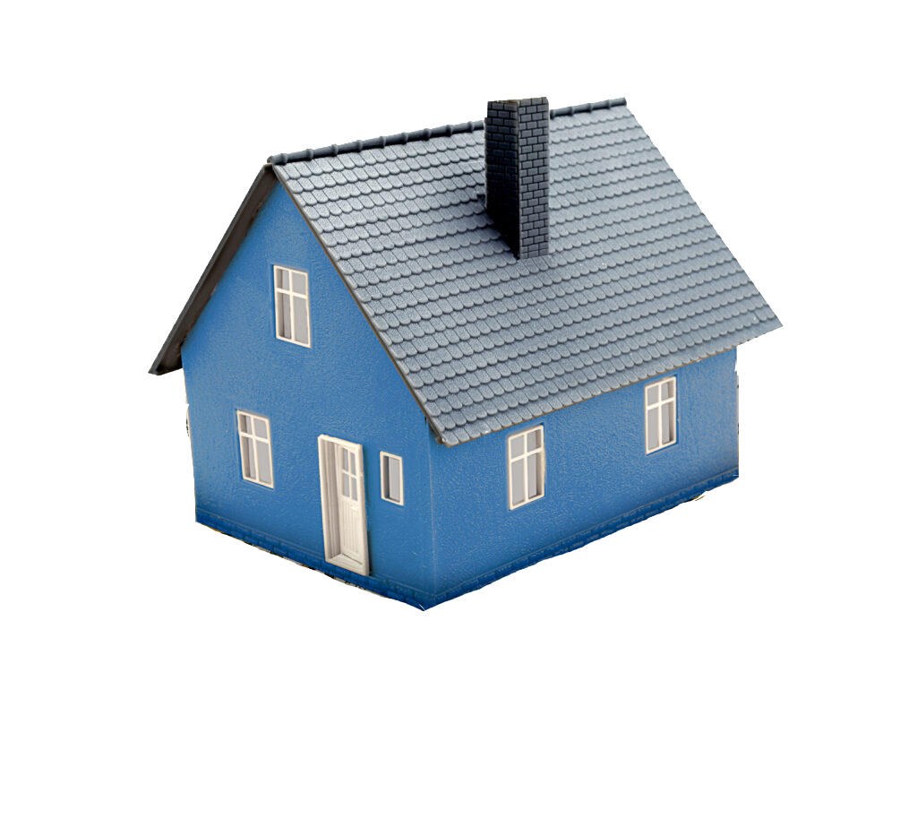 Blue house sell